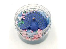 Pěnový slizáček S pávem