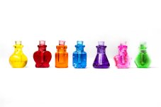 Fľaštičky na lektvary zo živice