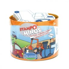 Aladine Stampo MINOS Dětská razítka STROJE