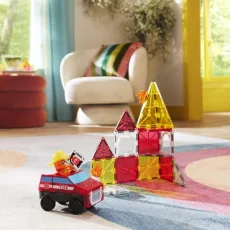 Magna Tiles | Magnetická stavebnica | Fire Rescue 27 dielov