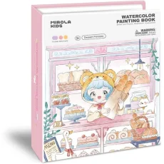 Jar Melo Kreatívna kniha Maľovanie vodovými farbami Dessert Princess