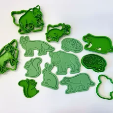 Český les - vykrajovače - sada 6 ks