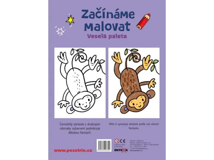 BETEXA Začínáme malovat – Veselá paleta