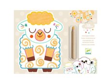 DJECO Kúzelné vyfarbovanie - domáce zvieratá