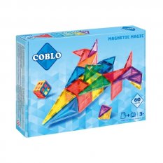 COBLO - Magnetická stavebnice 60 dílů - Classic