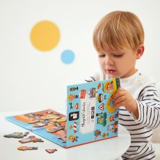 Janod Magnetistories Na stavbe