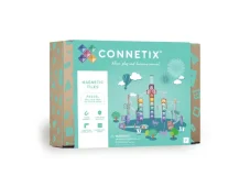 Connetix Tiles - guličková dráha 106 kusov PASTELOVÁ