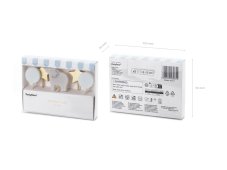 PARTYDECO Sviečky na narodeninovú tortu, Slon,  3-5 cm, mix 5ks