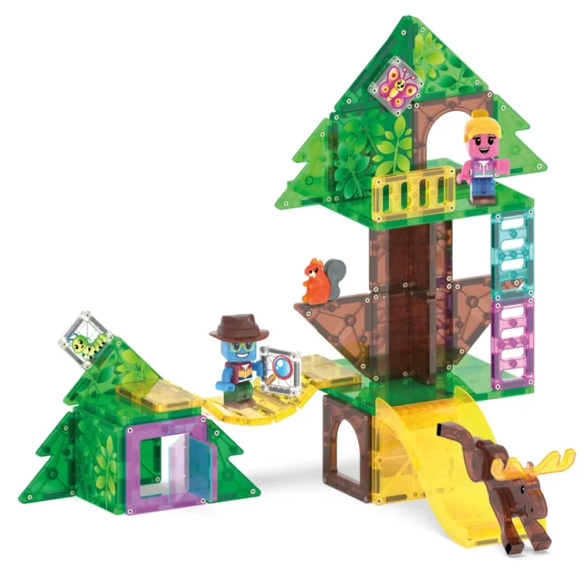 MAGNA-TILES | Magnetická stavebnice Treetop Adventure | 42 dílů