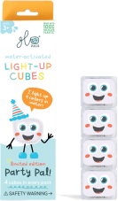 Glo Pals senzorické kostky svítící ve vodě - vícebarevné