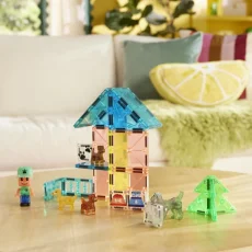 Magna Tiles | Magnetická stavebnice | Puppy Park 27 dílů