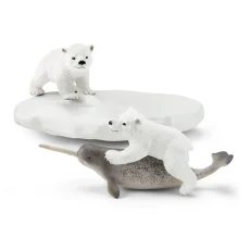 Schleich | Ľadové medvede | kĺzanie