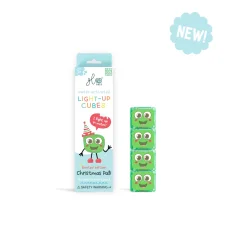 Glo Pals senzorické kostky svítící ve vodě - Vánoční