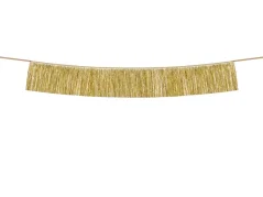 PARTYDECO Girlanda strapce, zlatá 1,35 m