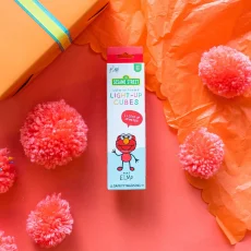 Glo Pals | Senzorické kostky svítící ve vodě | červené
