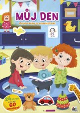 JIRI MODELS | Omalovánky se samolepkami | MŮJ DEN