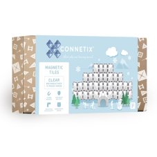 Connetix Tiles - Clear Pack - obdĺžniky 12 ks