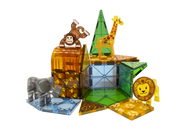 Magna Tiles | Zvířátka Safari | 25 ks