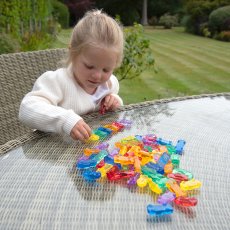 TickiT Průsvitná barevná autíčka (72 ks)