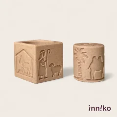 Inniko | Obtiskovací kostka s válečkem 2v1 | Betlém