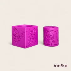 Inniko | Obtiskovací kostka s válečkem 2v1 | Víly