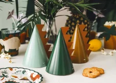 PARTYDECO Párty klobúčiky Dinosaury, 14 cm, mix 6ks