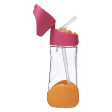 b.box | LAHEV NA PITÍ S BRČKEM 450 ML | RŮŽOVÁ/ORANŽOVÁ