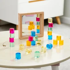 TickiT | Zrkadlový podnos s akrylovými válečky