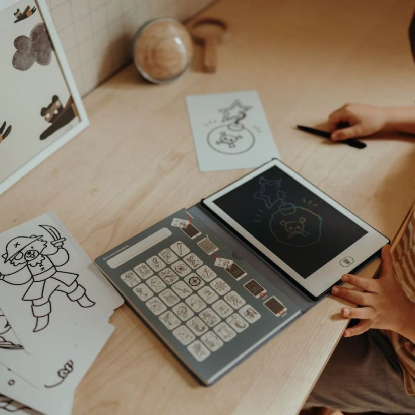 Kreslící tablet Kidydraw mini Kidywolf - oceán a piráti
