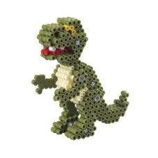 HAMA | Zažehľovacie korálky | MIDI - 3D darčeková sada - Dino