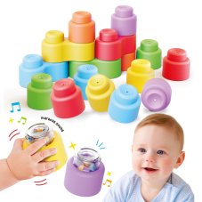 Quercetti  | 04145 Momy Soft | Happy Sound 18 ks