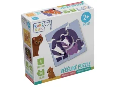 KUKI KUK | Vééľké puzzle | Mláďatá s mamou
