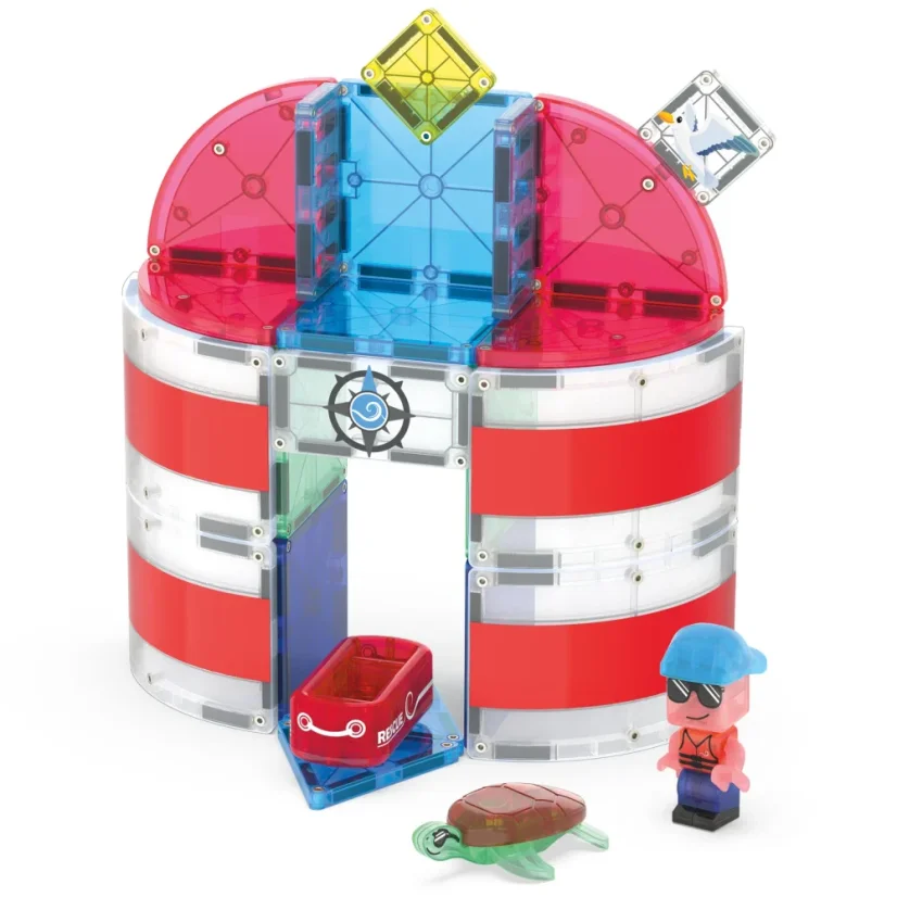 MAGNA-TILES | Magnetická stavebnice Lighthouse Rescue | 26 dílů
