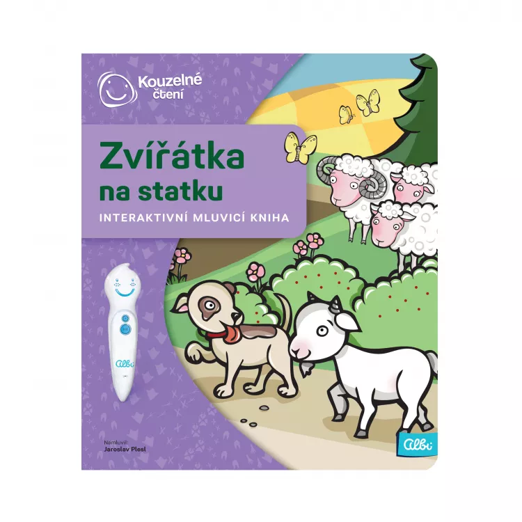 Albi - Kouzelné čtení -  Kniha Zvířátka na statku