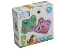KukiKuk - Véééliké loto Zvířecí pelíšky