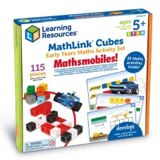 Learning Resources MathLink® Builders - Sada matematických aktivít - Dopravné prostriedky