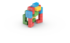 Geomag | Magicube | Creative | 64 dílků