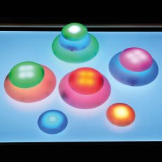 Svítící kameny sada 12 ks