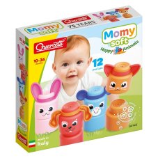 Quercetti 04148 Momy Soft Happy Animals