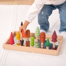 TickiT Dřevěné stromy - 10 ks