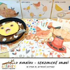 PDF | polotovar | V KURNÍKU - senzorické hraní