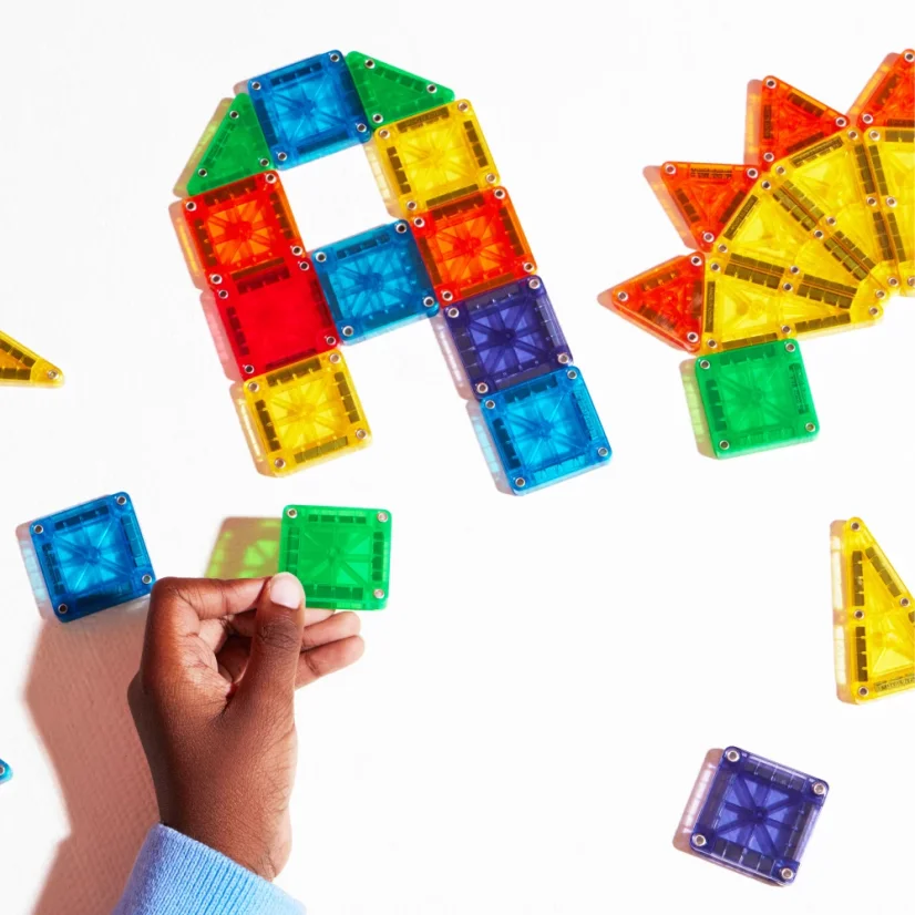 Magna Tiles | Magnetická stavebnice microMAGS Deluxe Set 70 dílů