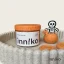 Inniko | Modelína 180 g | Halloweenská oranžová