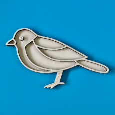 Vták - tácka pre zmyslové hranie