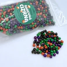 Farebná cizrna metalická - halloweenský mix 500g