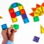 Magna Tiles | Magnetická stavebnice microMAGS Deluxe Set 70 dílů