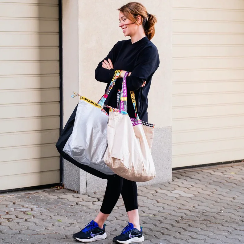 MOVA shopper se zipem černá