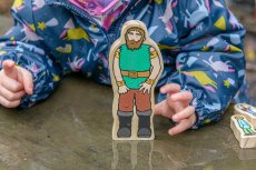 Yellow Door | Dřevěné postavičky | Jack a kouzelný fazolový stonek