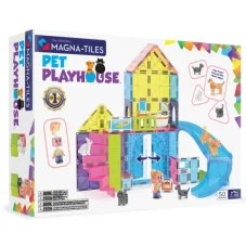 Magna Tiles | Magnetická stavebnice | Pet Playhouse 50 dílů