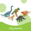 Learning Resources | Jumbo Dinosaurs Set 1